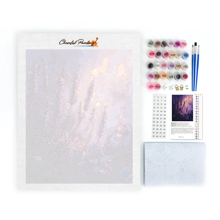 Enchanting Lavender - Paint by Numbers