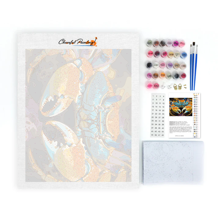 Freshwater Crab - Paint by Numbers