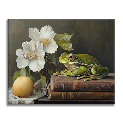 Green Frog - Paint by Numbers