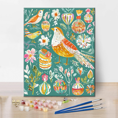 Joyful Bird - Paint by Numbers