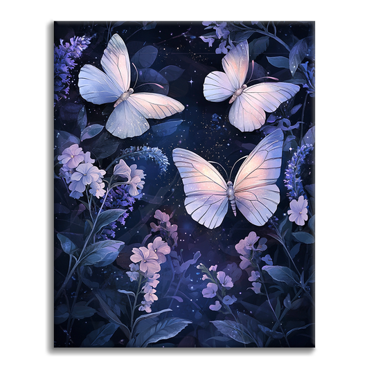 Midnight Garden - Paint by Numbers