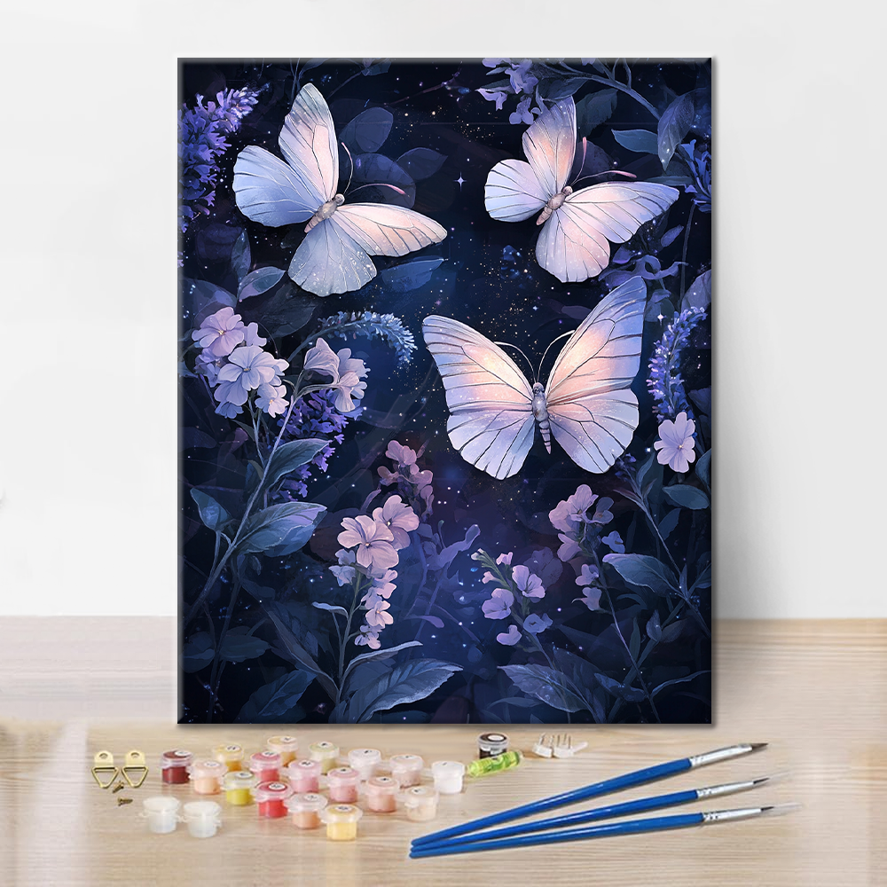 Midnight Garden - Paint by Numbers