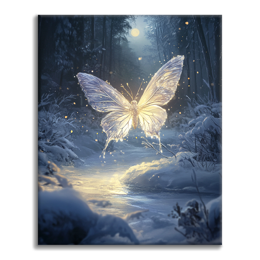 Moonlit Glimmer - Paint by Numbers