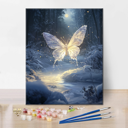 Moonlit Glimmer - Paint by Numbers