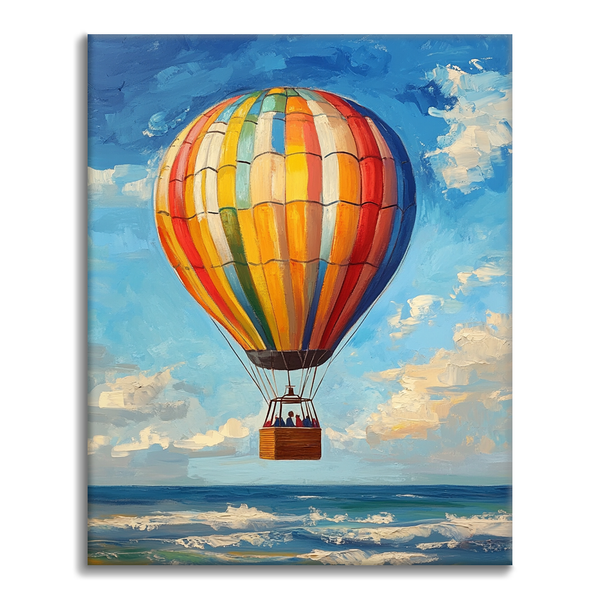 Ocean Balloons - Paint by Numbers