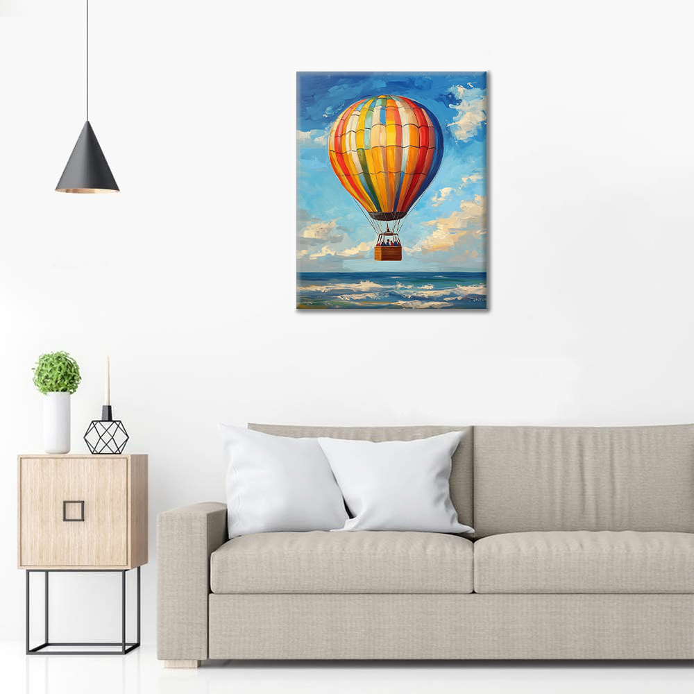 Ocean Balloons - Paint by Numbers
