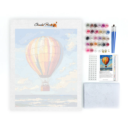 Ocean Balloons - Paint by Numbers