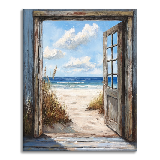 Ocean Doorway - Paint by Numbers