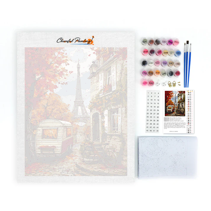 Parisian Autumn - Paint by Numbers
