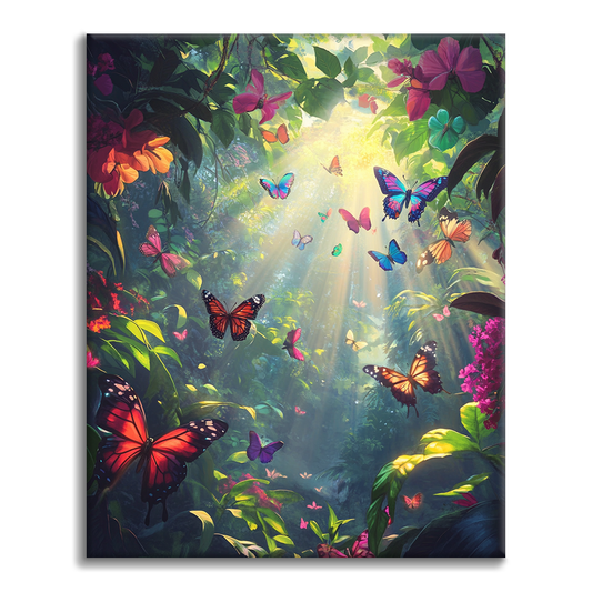Rainforest Waltz - Paint by Numbers