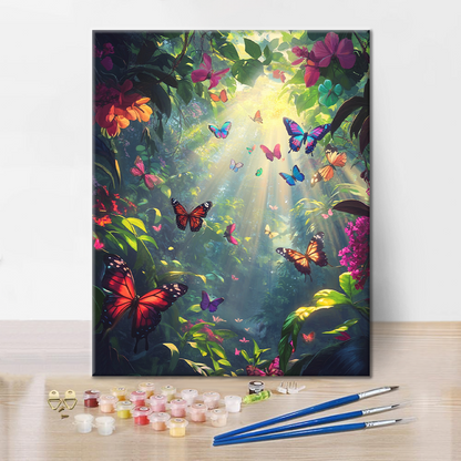 Rainforest Waltz - Paint by Numbers