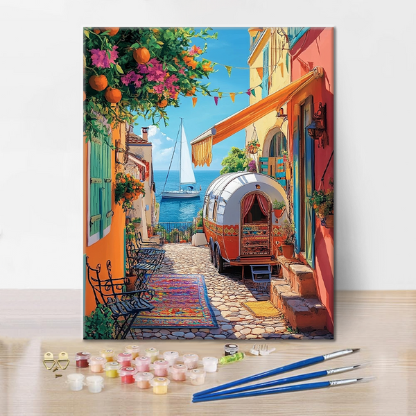 Seaside - Paint by Numbers