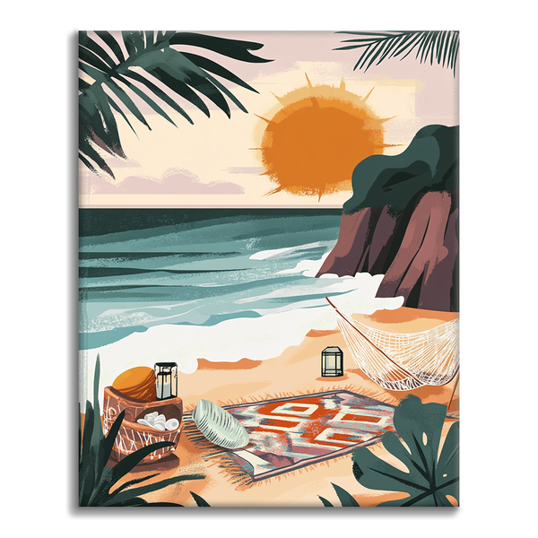 Spiaggia Segreta - Paint by Numbers