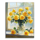 Sunlight and Yellow Roses - Paint by Numbers