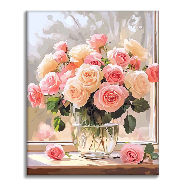 Tender Bloom - Paint by Numbers