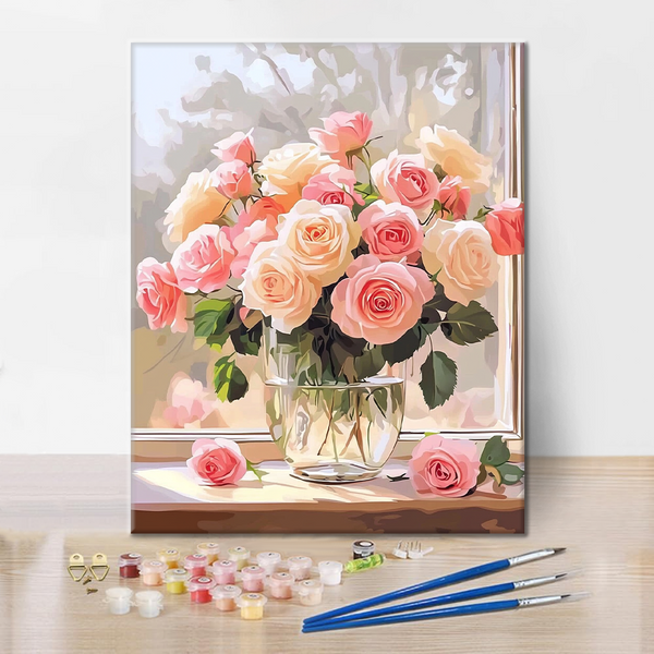 Tender Bloom - Paint by Numbers