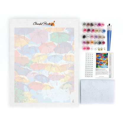 Umbrellas - Paint by Numbers