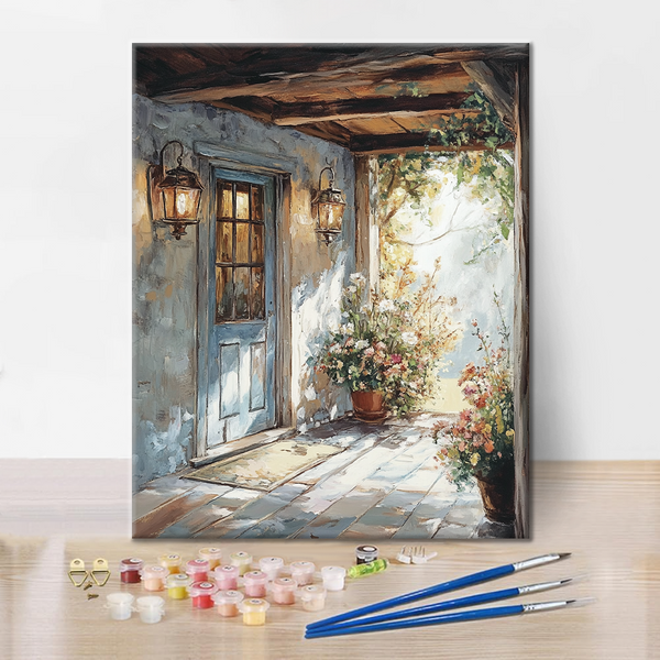 Warm Porch - Paint by Numbers