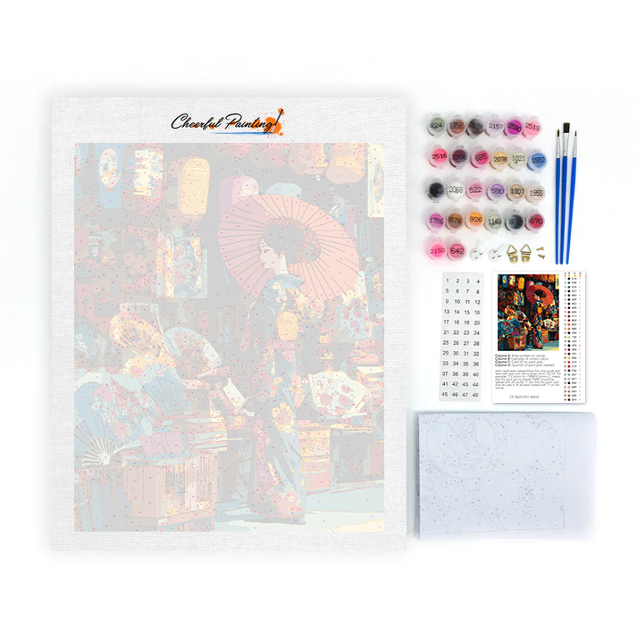 The Merchant's Corner - Paint by Numbers