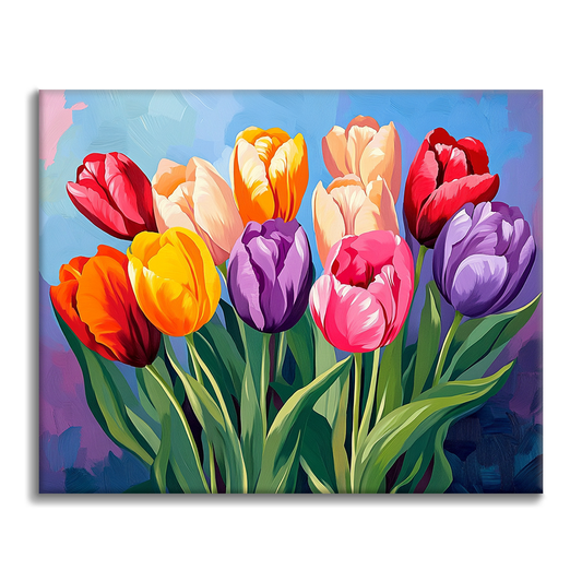 Tulips - Paint by Numbers