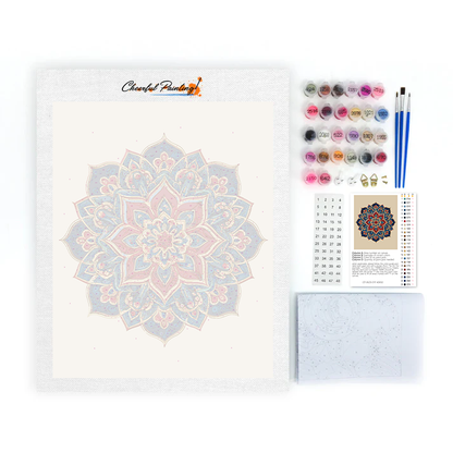 Twin Mandala - Paint by Numbers