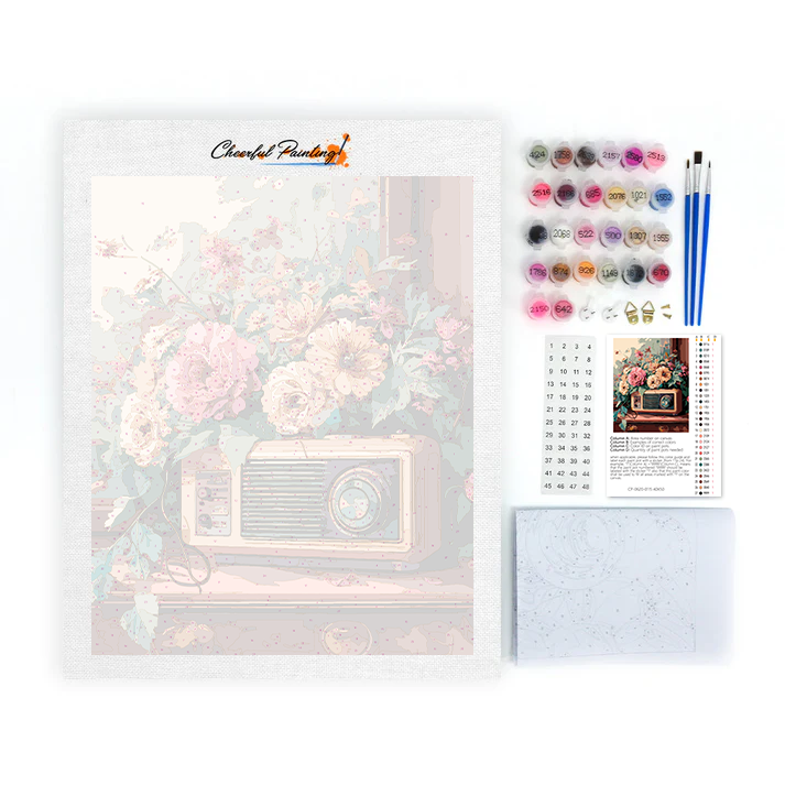 Vintage Melody - Paint by Numbers