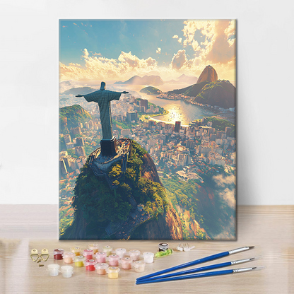 Christ the Redeemer - Paint by Numbers
