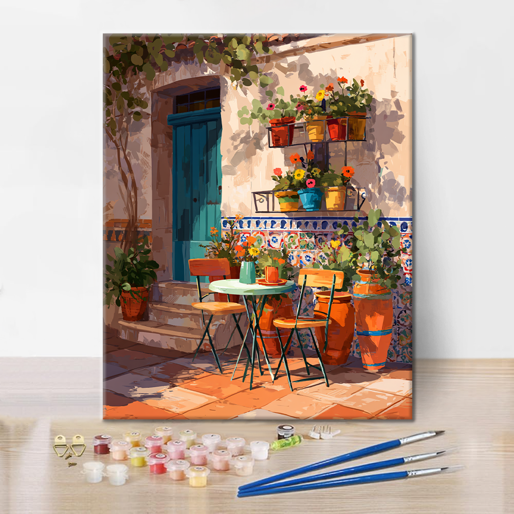Córdoba Balcony - Paint by Numbers