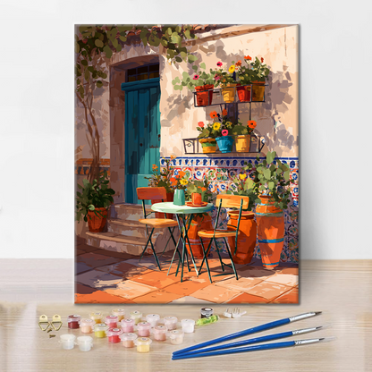 Córdoba Balcony - Paint by Numbers