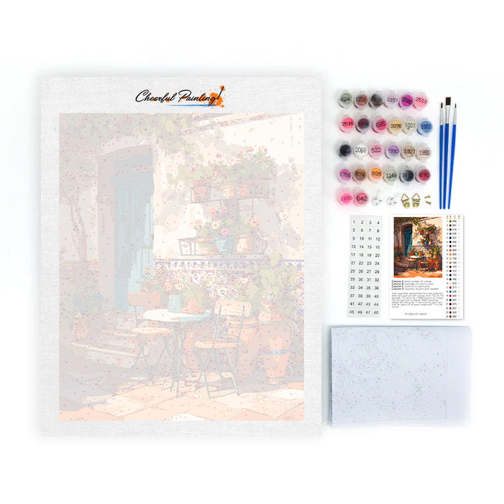 Córdoba Balcony - Paint by Numbers