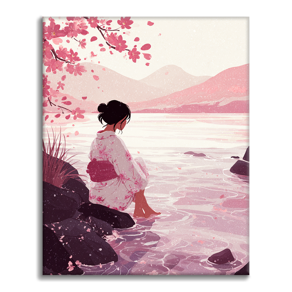 Barefoot Blossom - Paint by Numbers