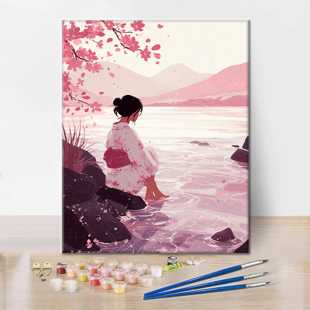 Barefoot Blossom - Paint by Numbers
