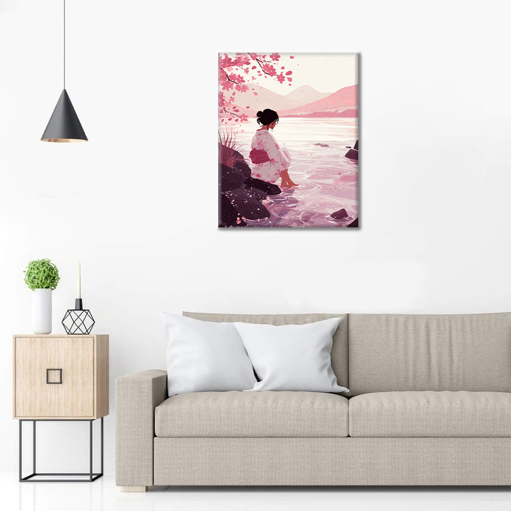 Barefoot Blossom - Paint by Numbers