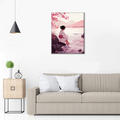 Barefoot Blossom - Paint by Numbers