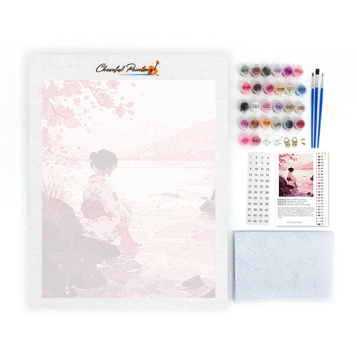 Barefoot Blossom - Paint by Numbers