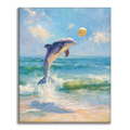 Dolphin Volleyball - Paint by Numbers
