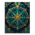 Glass Mandala - Paint by Numbers