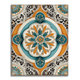 Golden Green Mandala - Paint by Numbers