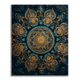 Golden Lotus Mandala - Paint by Numbers