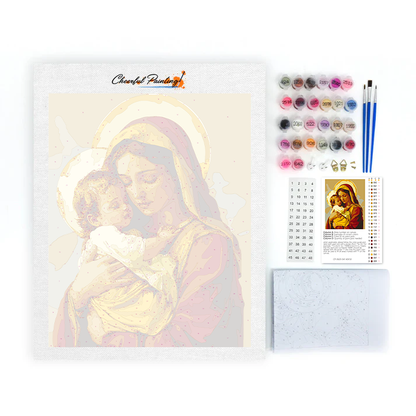 Holy Embrace - Paint by Numbers