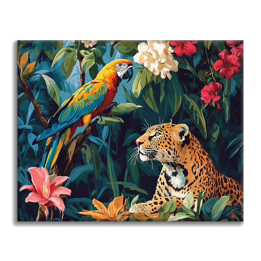 Jungle Companions - Paint by Numbers