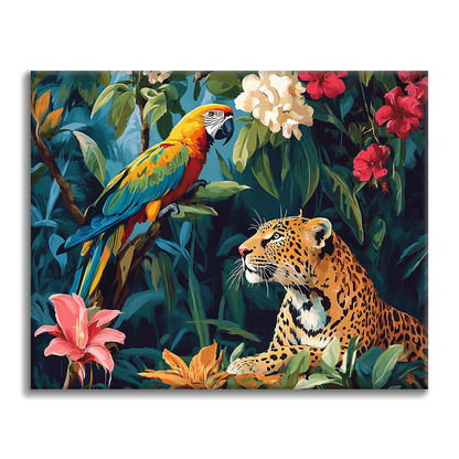Jungle Companions - Paint by Numbers