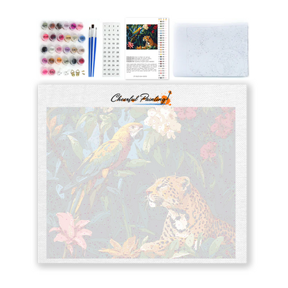 Jungle Companions - Paint by Numbers