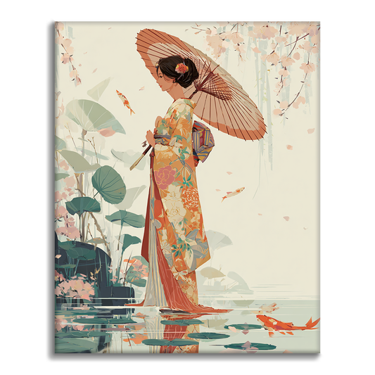 Koi's Invitation - Paint by Numbers