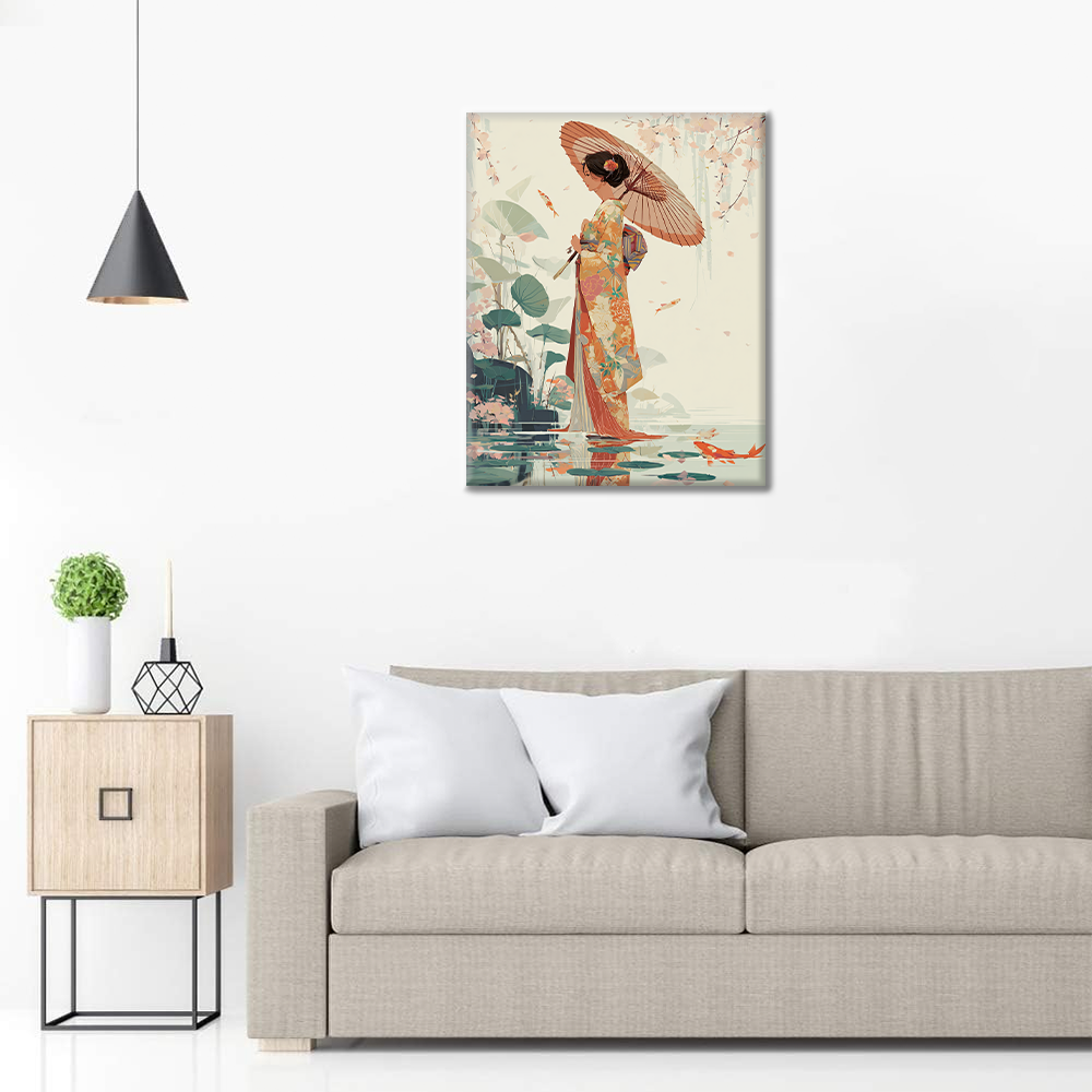 Koi's Invitation - Paint by Numbers