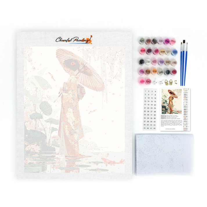 Koi's Invitation - Paint by Numbers