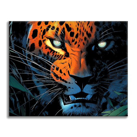 leopard - Paint by Numbers