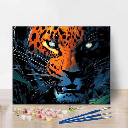 leopard - Paint by Numbers