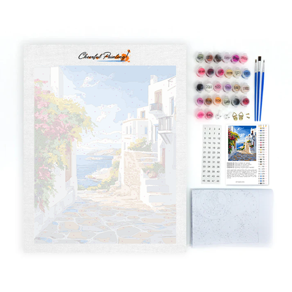 Mediterranean Walk - Paint by Numbers