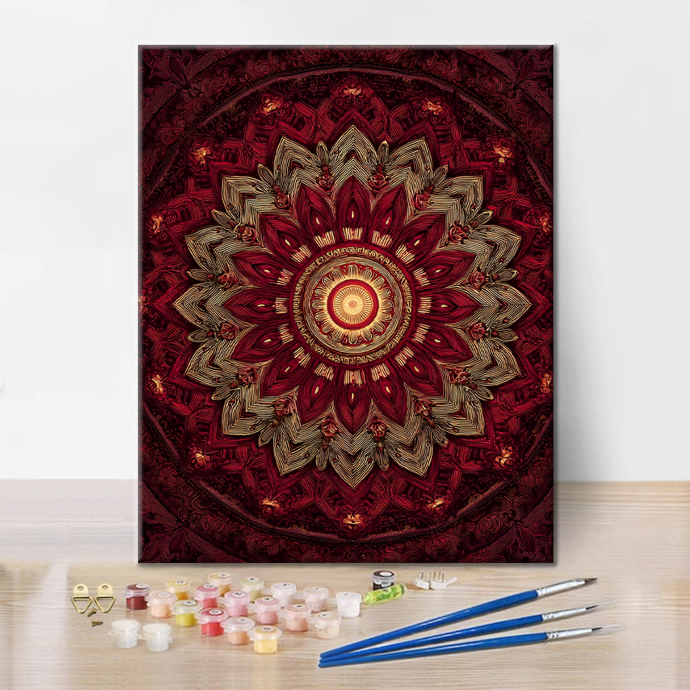 Celestial Mandala - Paint by Numbers